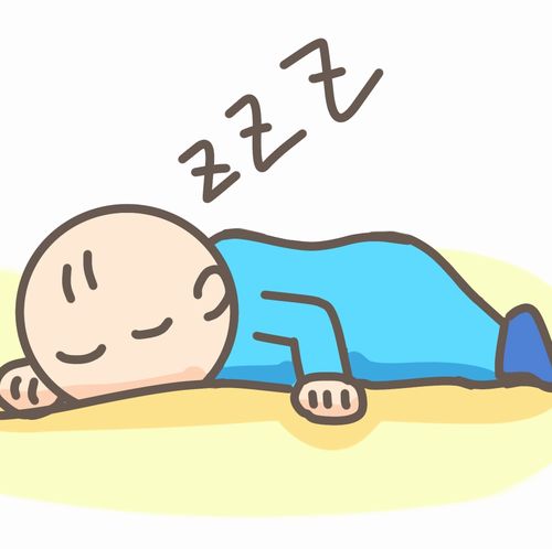 うつ伏せ寝